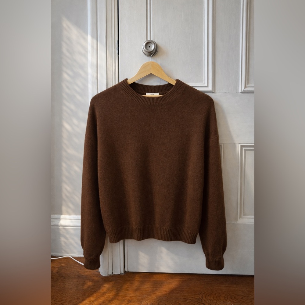 Aritzia Isabelle Wool Cashmere Sweater Size M (nwot) - Picture 3 of 5